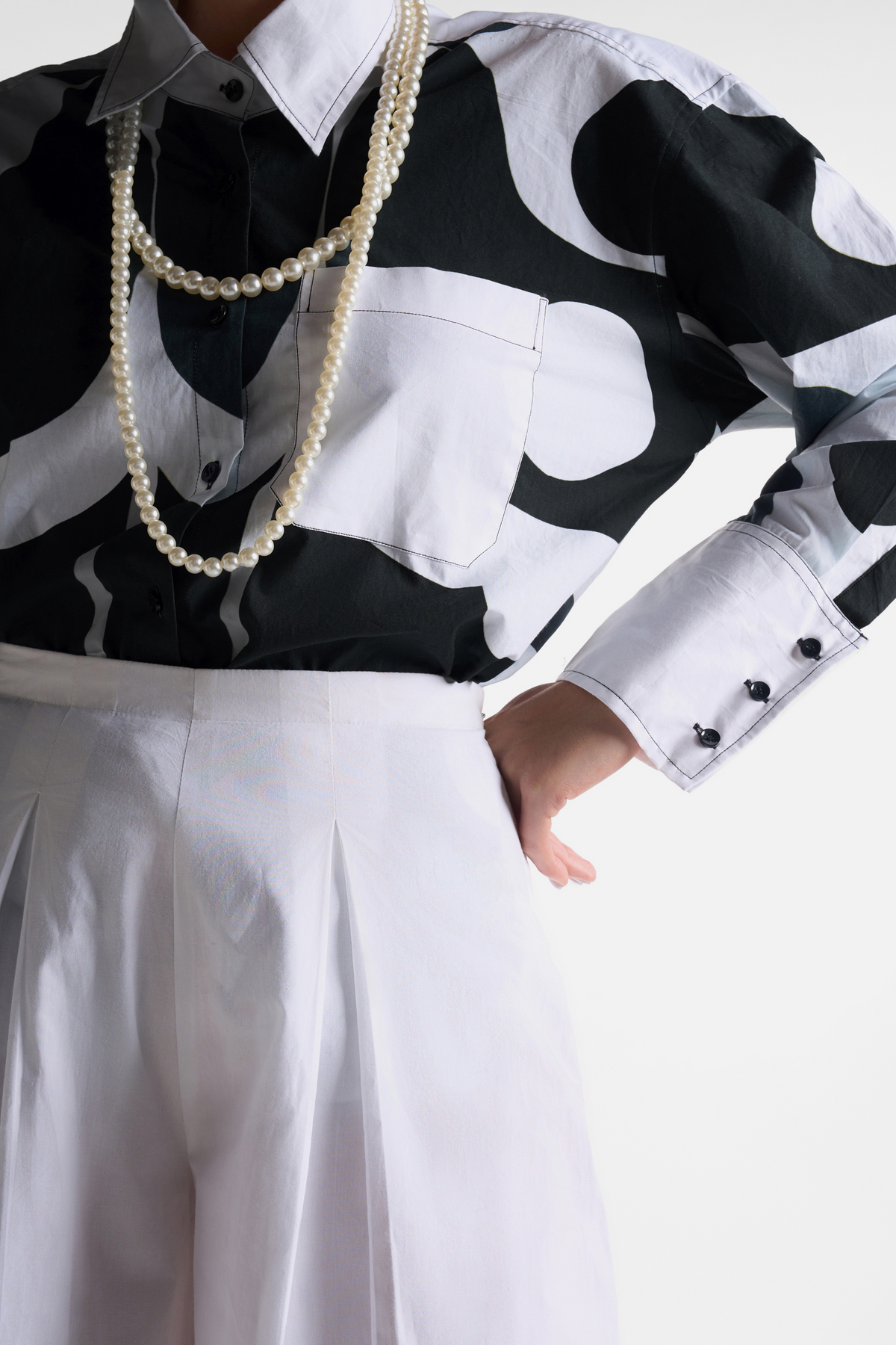 Pearl White Pant