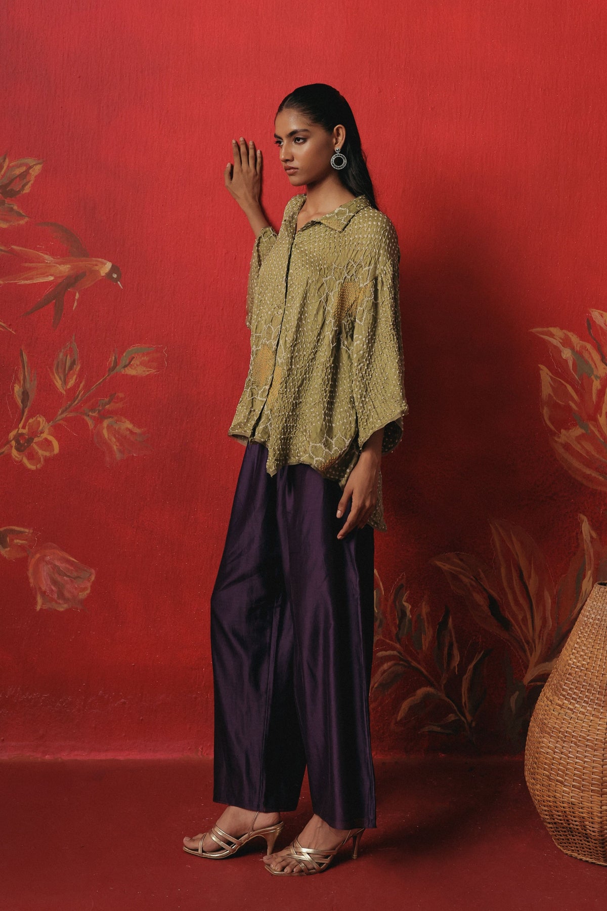 Oversize Long Shirt Set