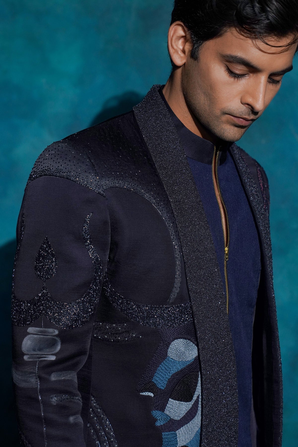 Blue Midnight Blazer Set
