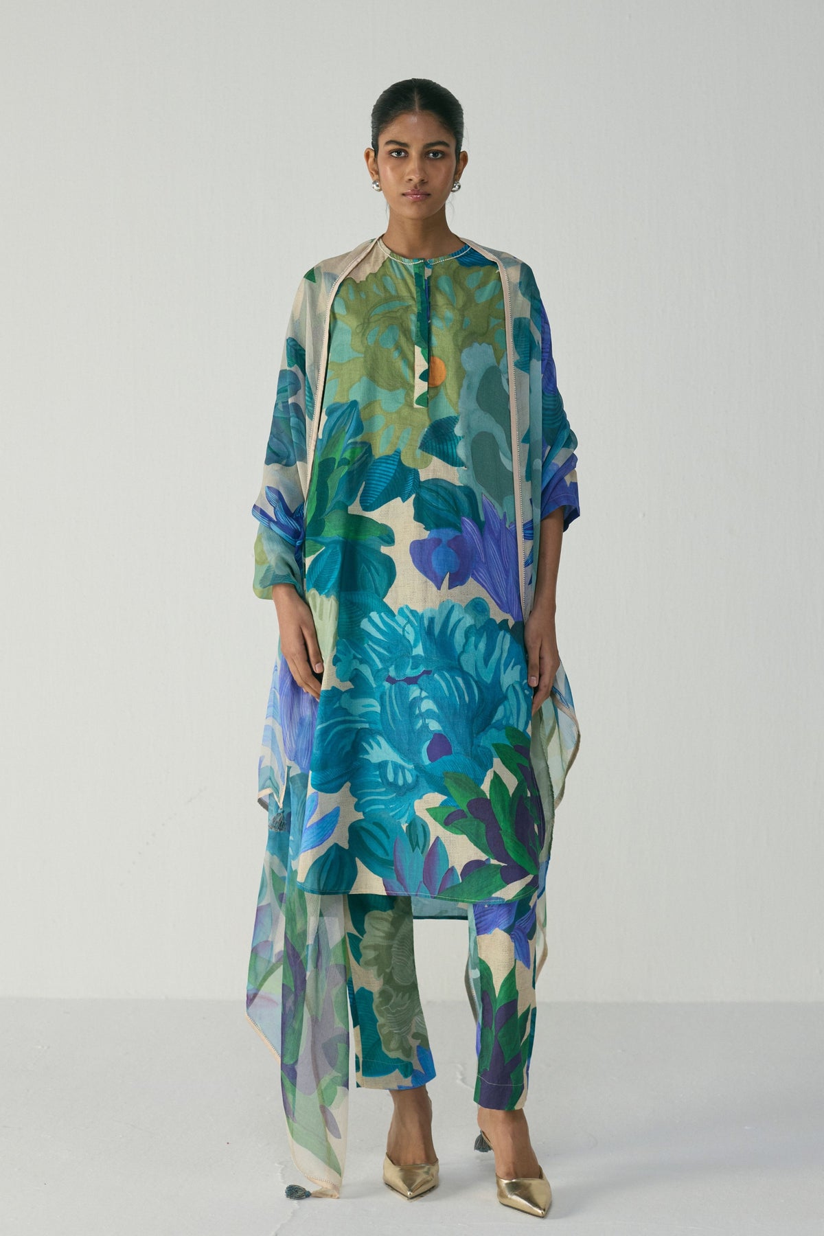 Garden Party Chiffon Dupatta