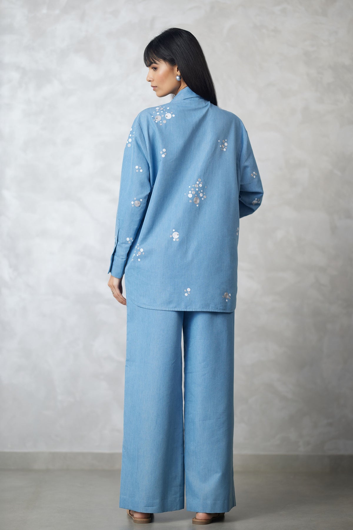 Denim Blue Co-ord Set