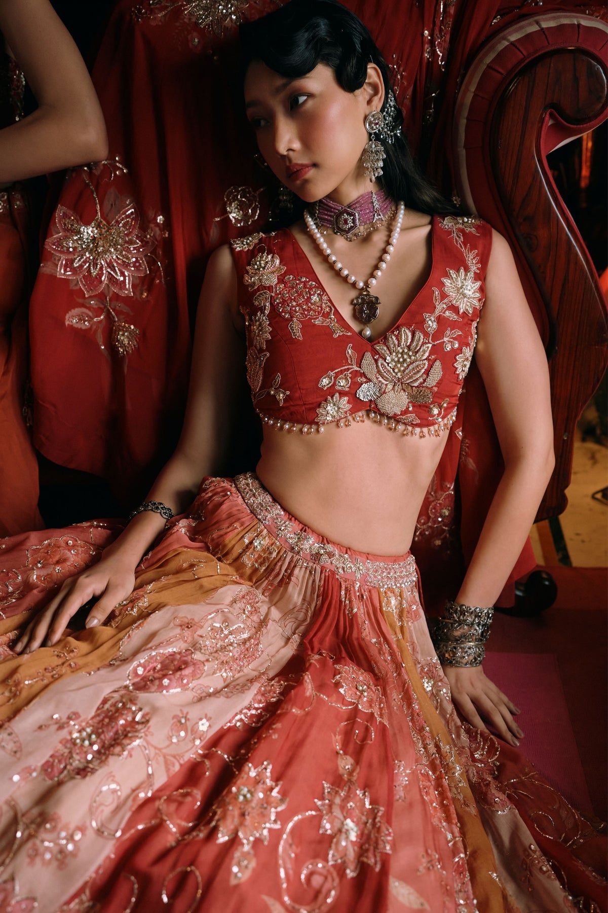 Pearlie Lehenga Set
