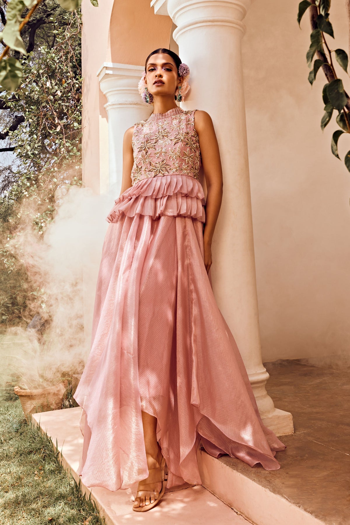 Ruba Peplum Gown