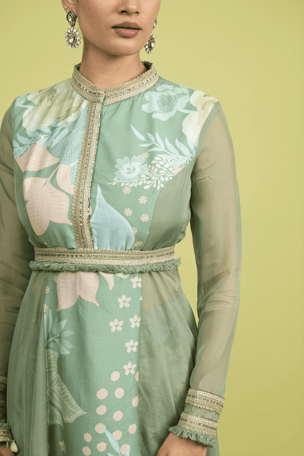 Moss Melody Kurta Set