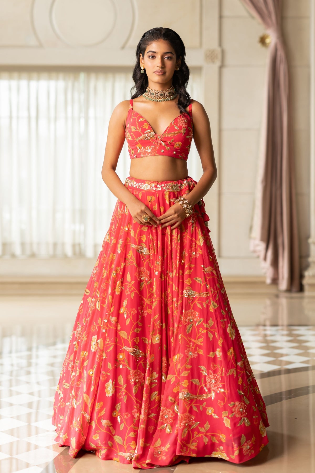 Honey Lehenga Set