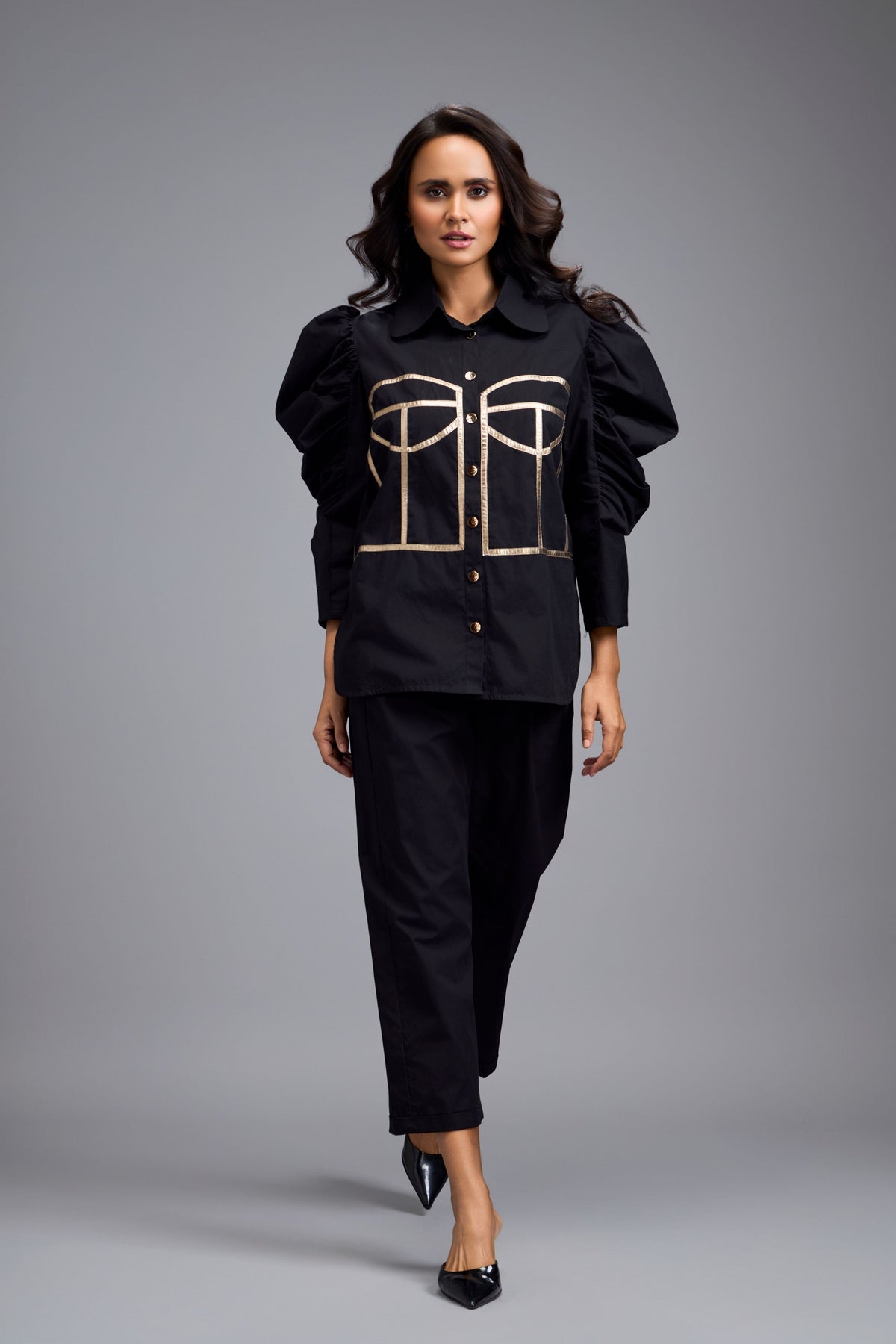 Eclipse Puff Sleeves Co-ord Set