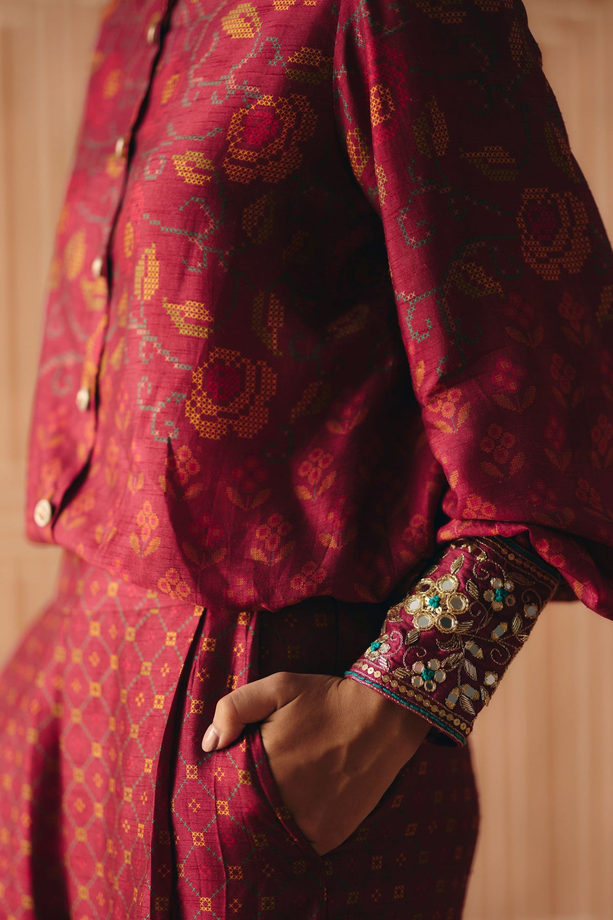 Berry Plum Co-ord Set