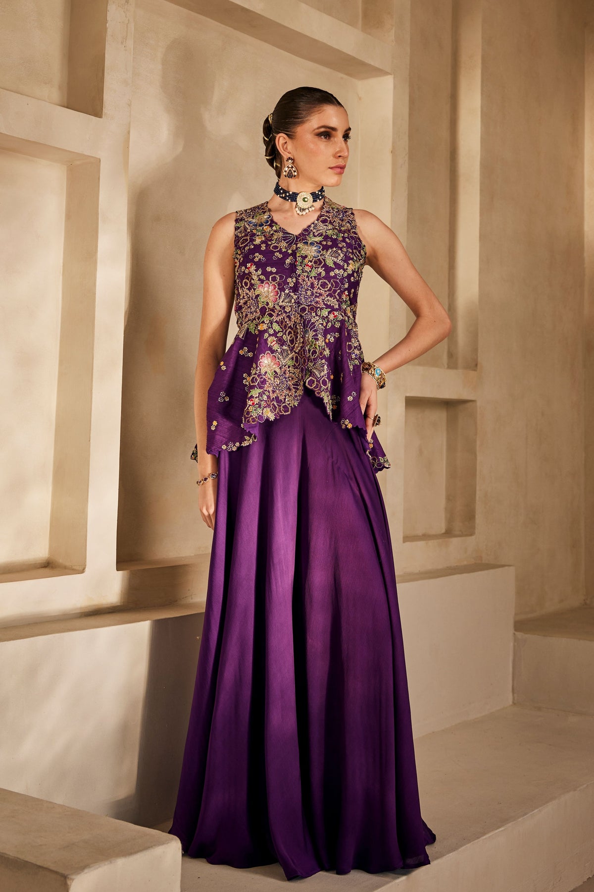 Varnika Peplum Set