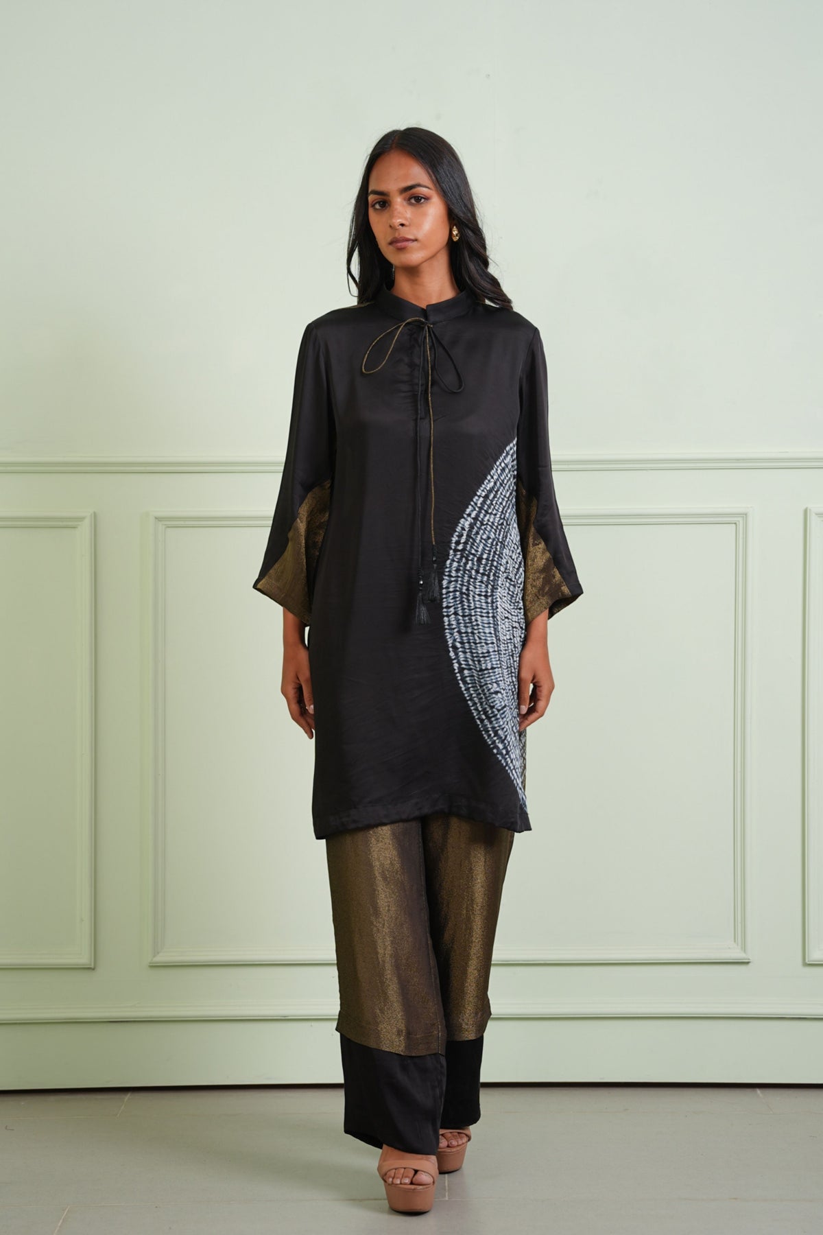Black Tissue Pants