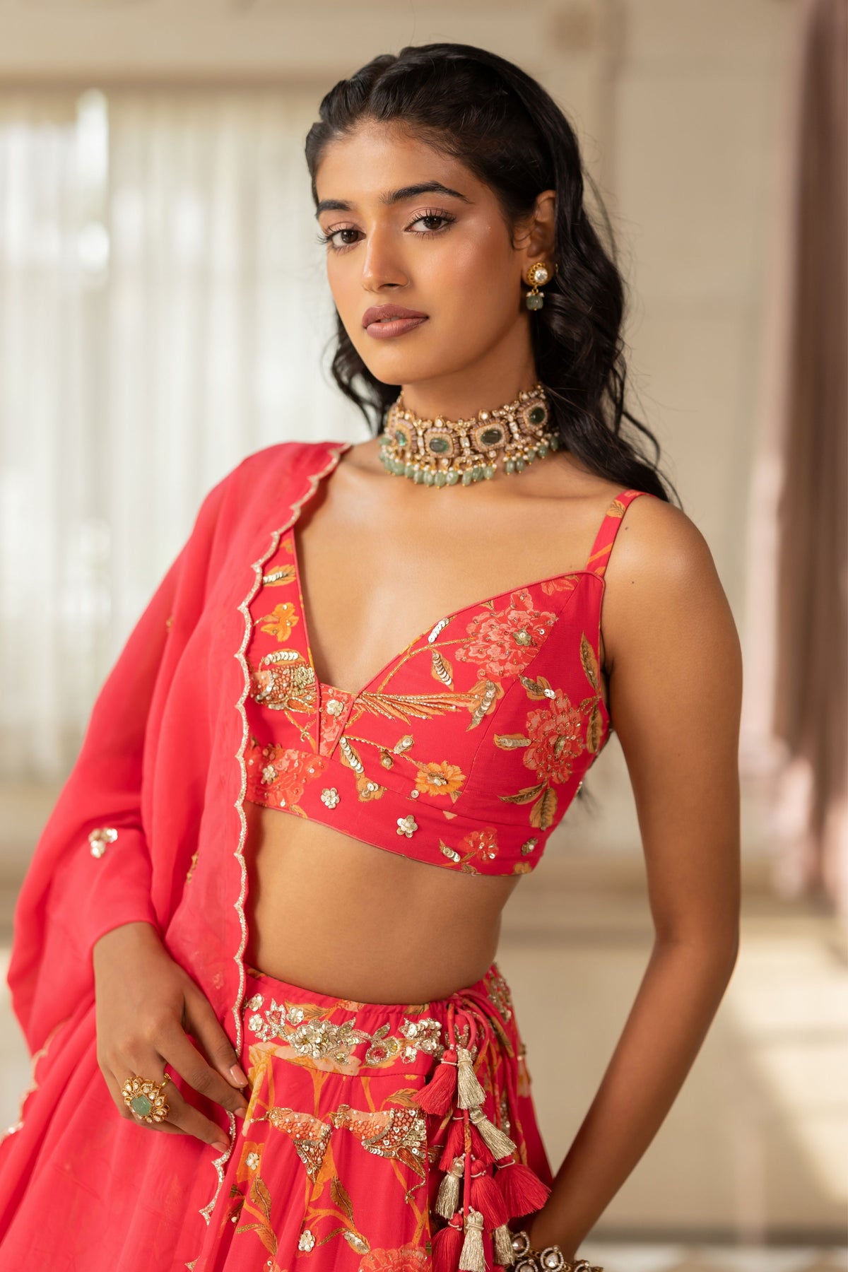 Honey Lehenga Set