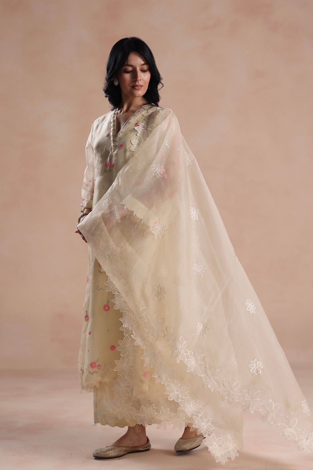 Sareena Ivory Kurta Set