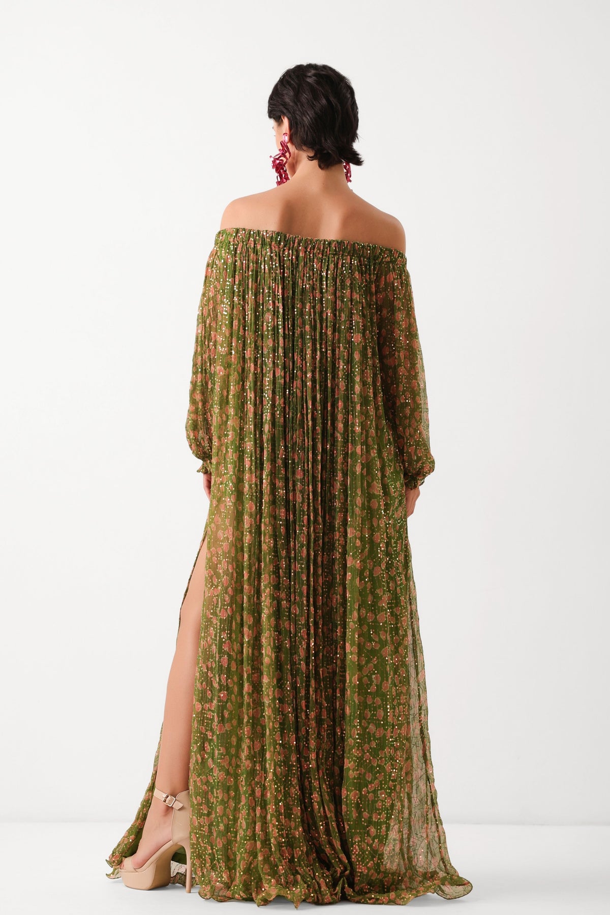 Avocado Green Dress