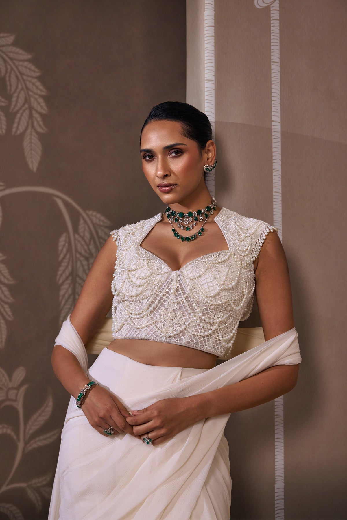 Eternal Drape Saree Set