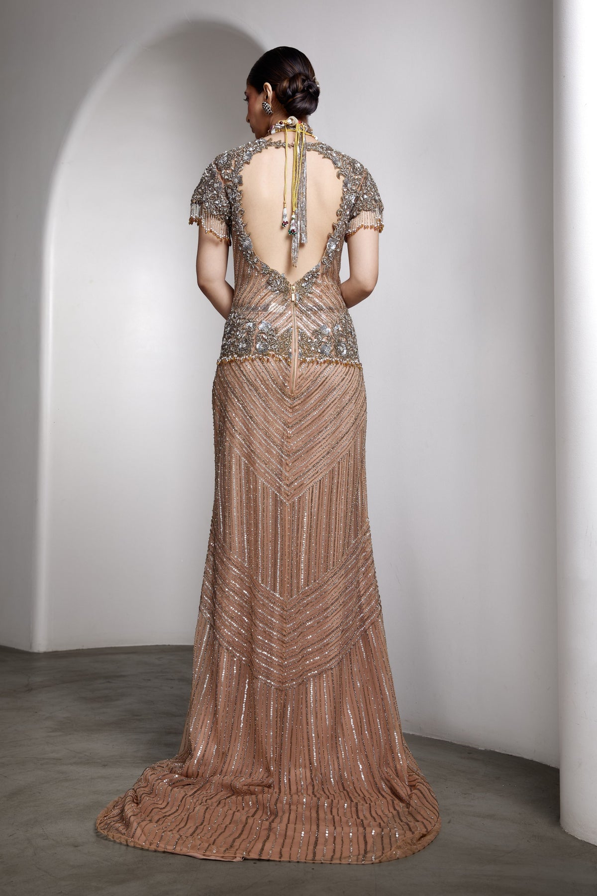 Regal Embellished Gown
