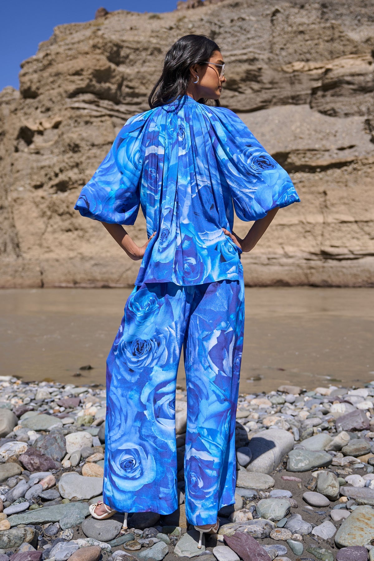 Floral Printed Pant Set