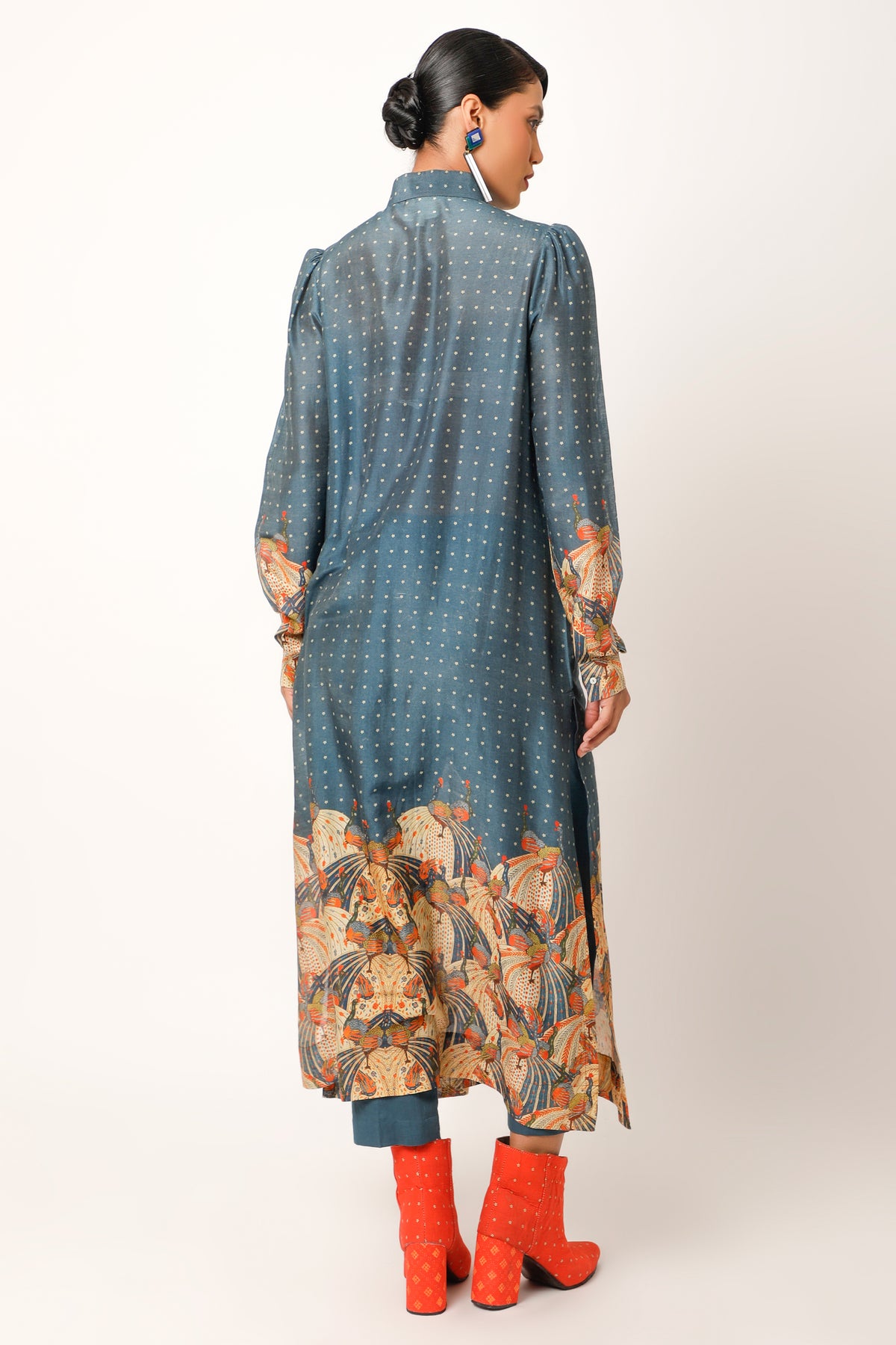 Midnight Blue Knotted Co-ord Set