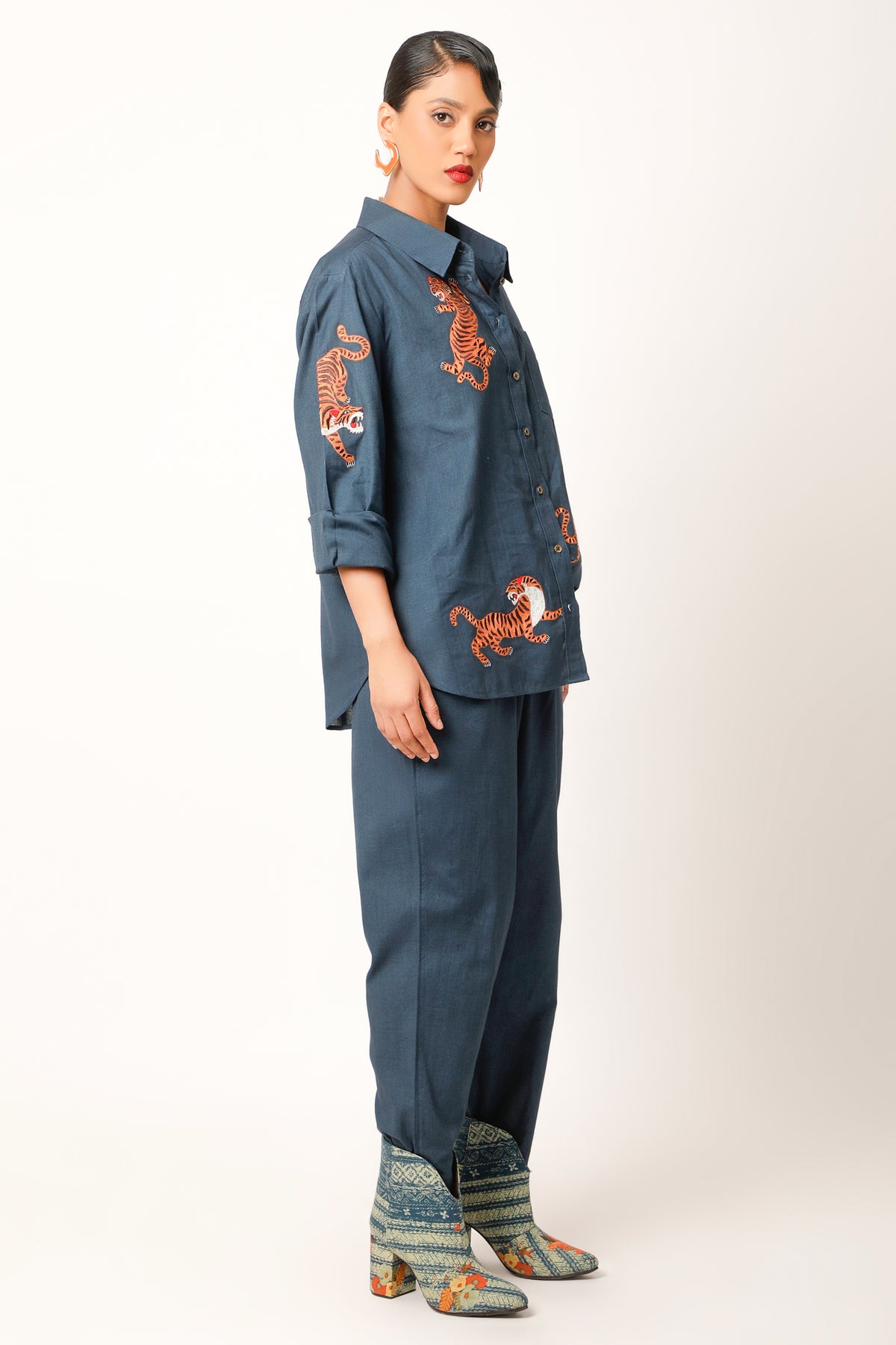 Tiger Midnight Blue Co-ord Set