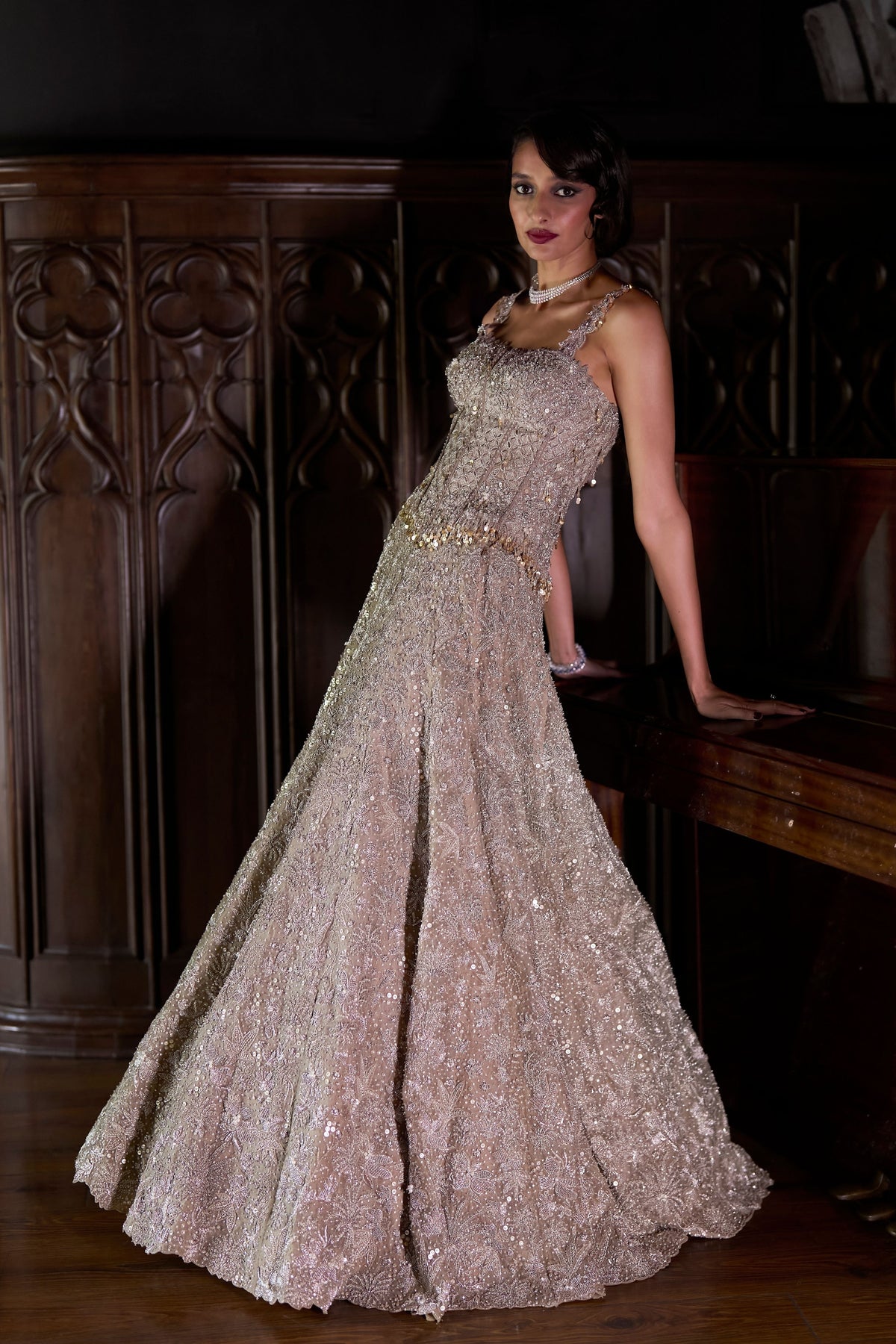 Golden Hour Lehenga Set