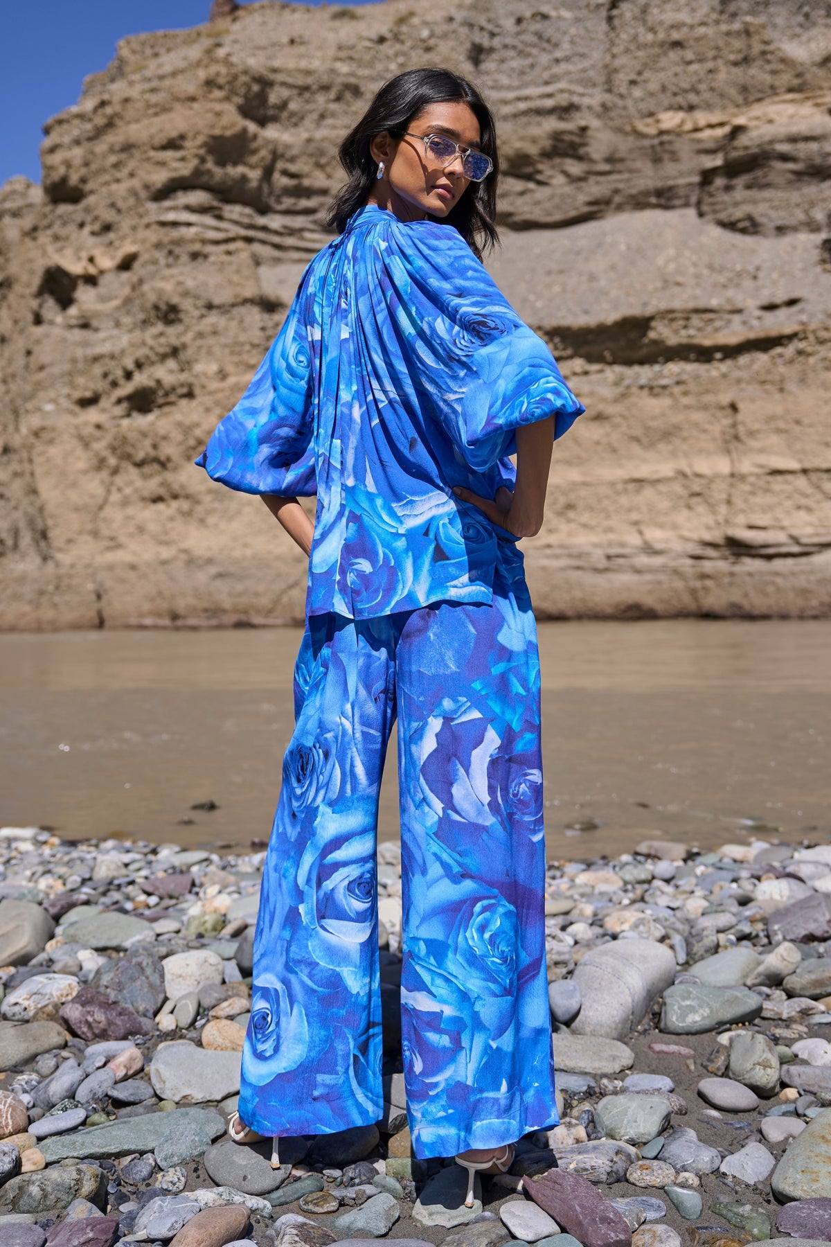 Floral Printed Pant Set