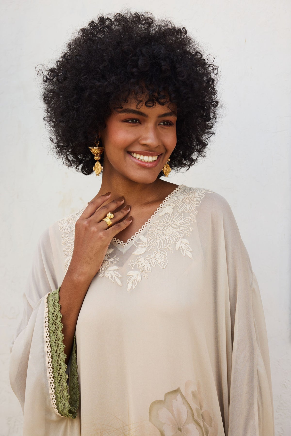 Ira Printed Kaftan