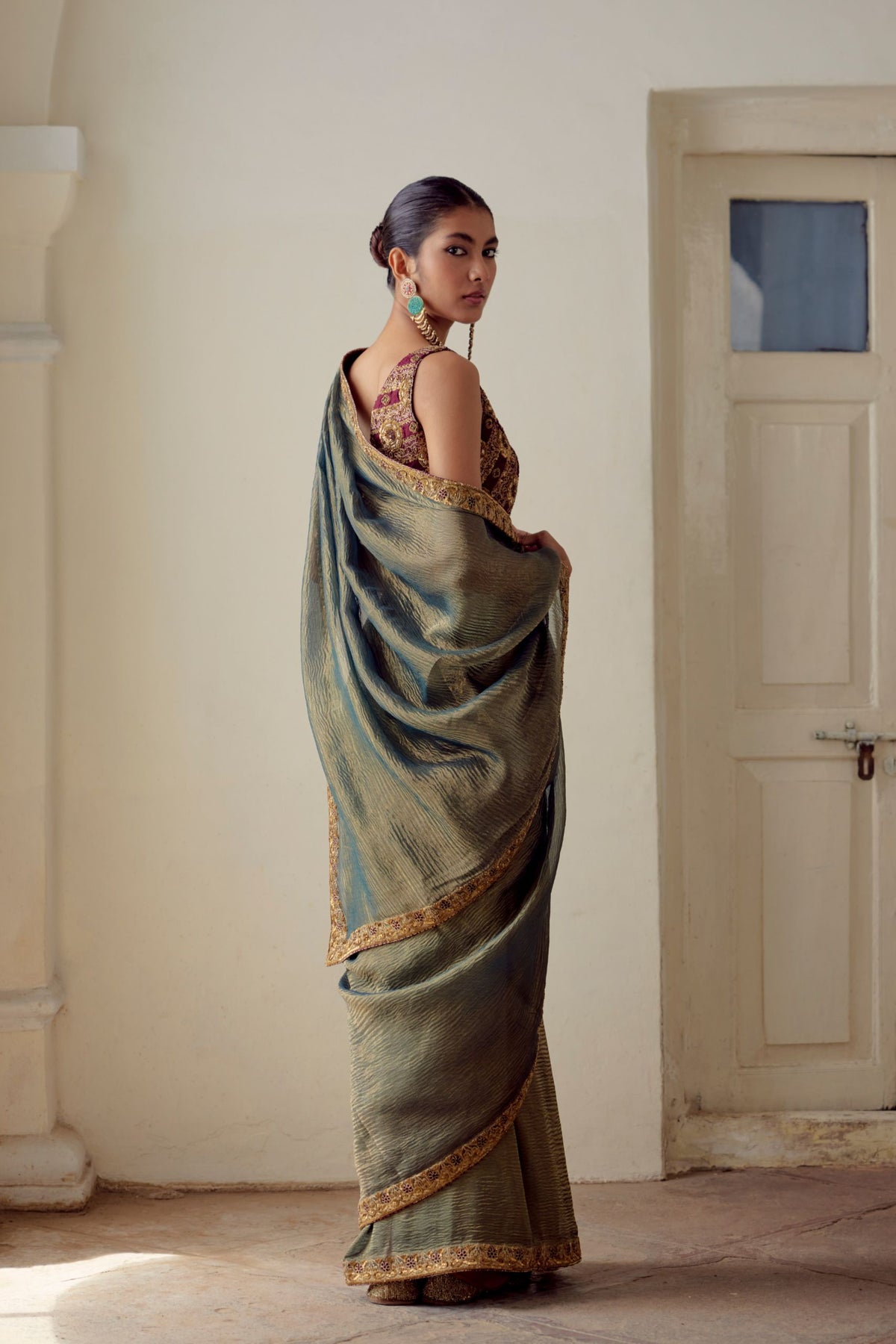 Pranayaa Tissue Saree