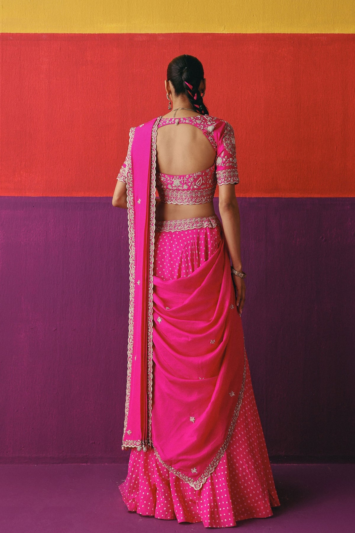 Jhoom Lehenga Set