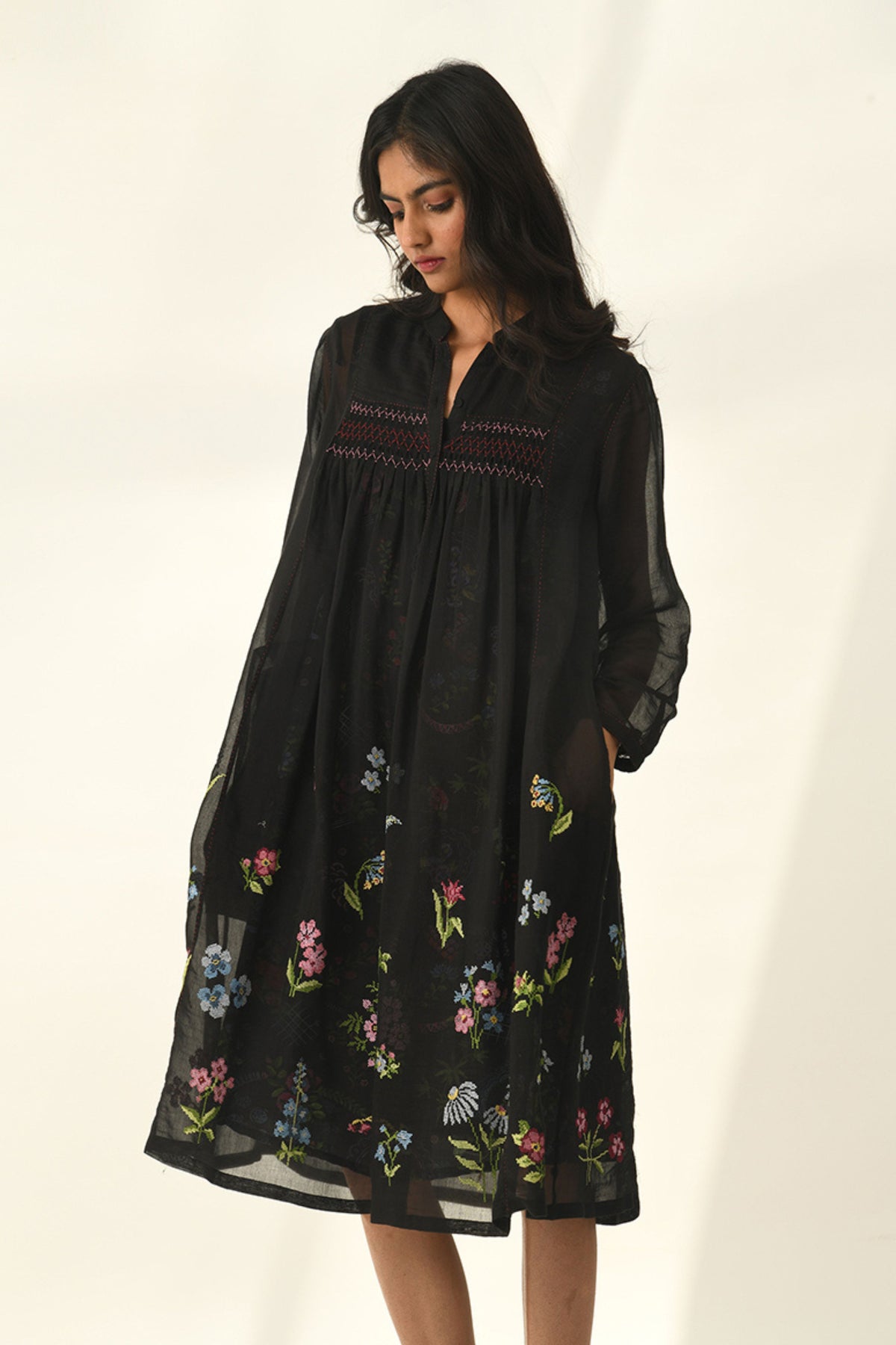 Black Altissimo Tunic Dress