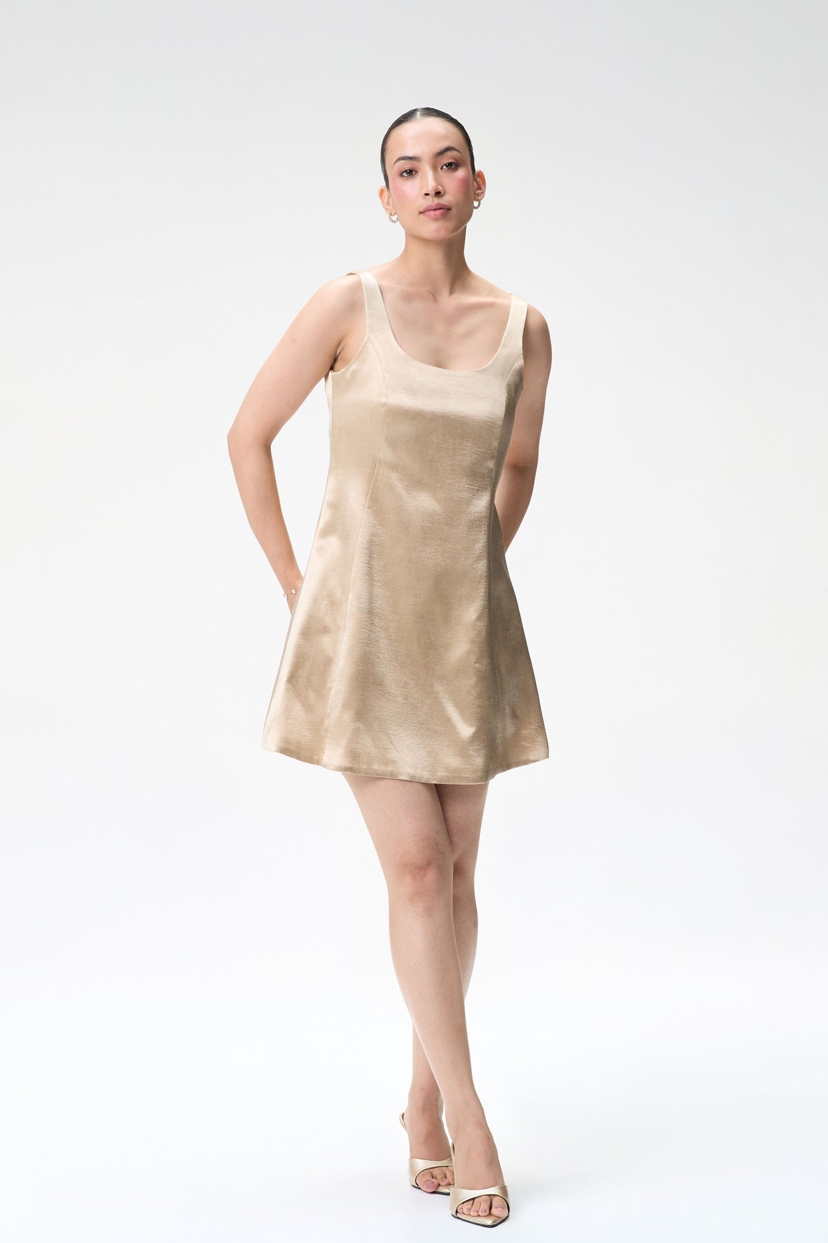 Champagne Mini Dress