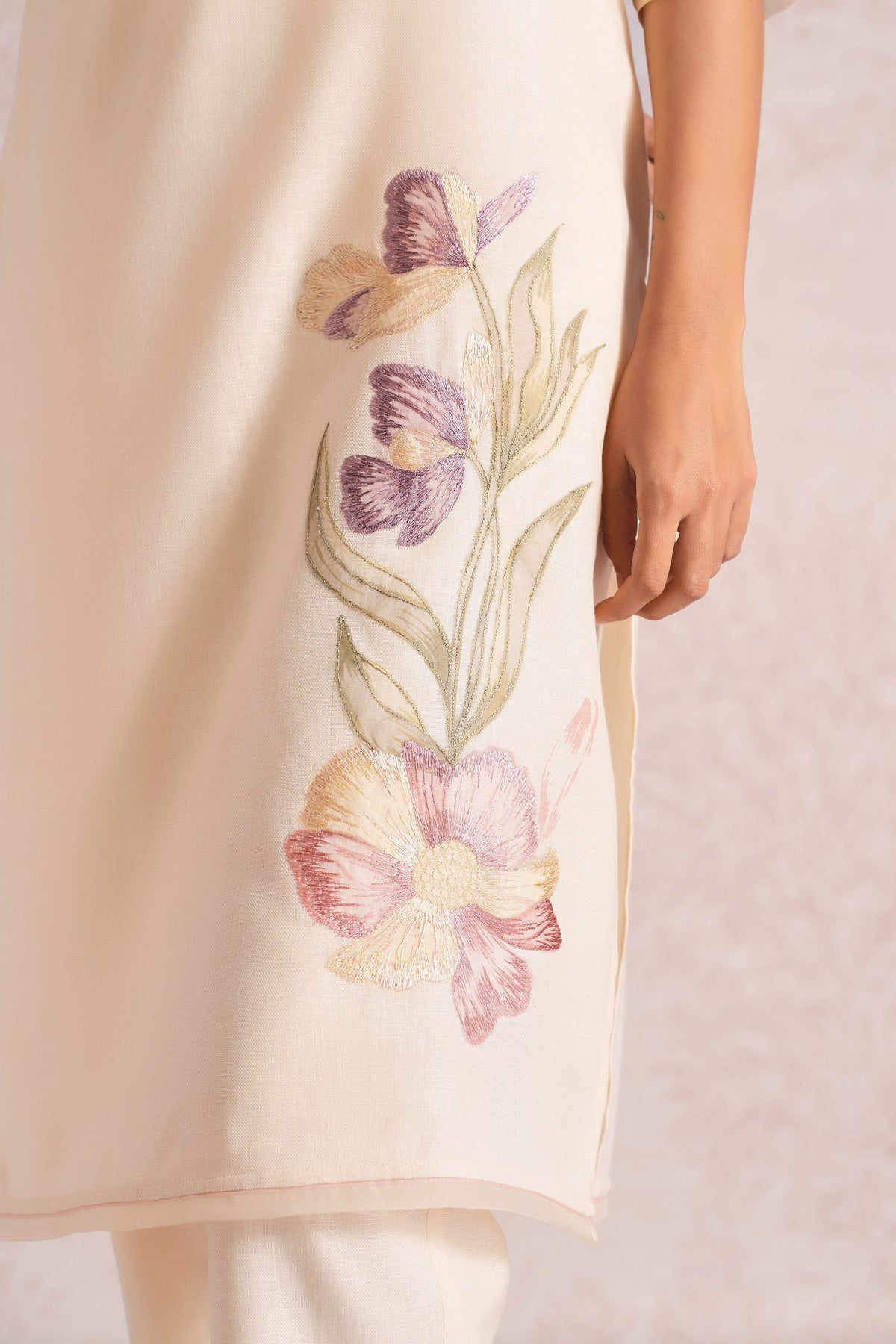 Painted Parchment Kurta Set