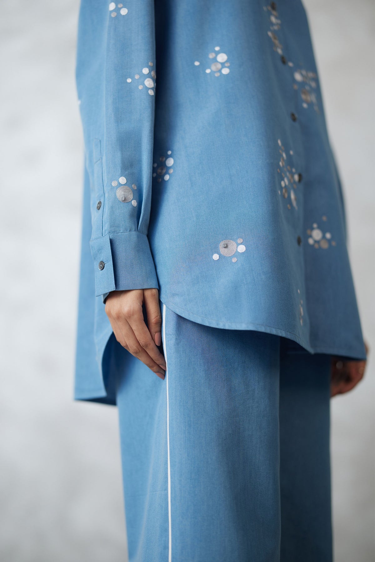 Denim Blue Co-ord Set