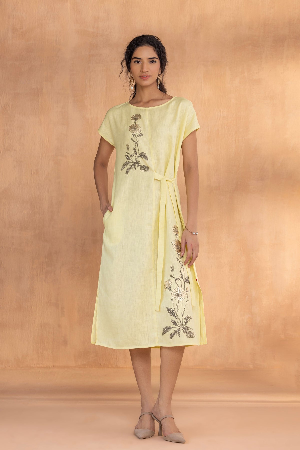 Golden Daisy Dress