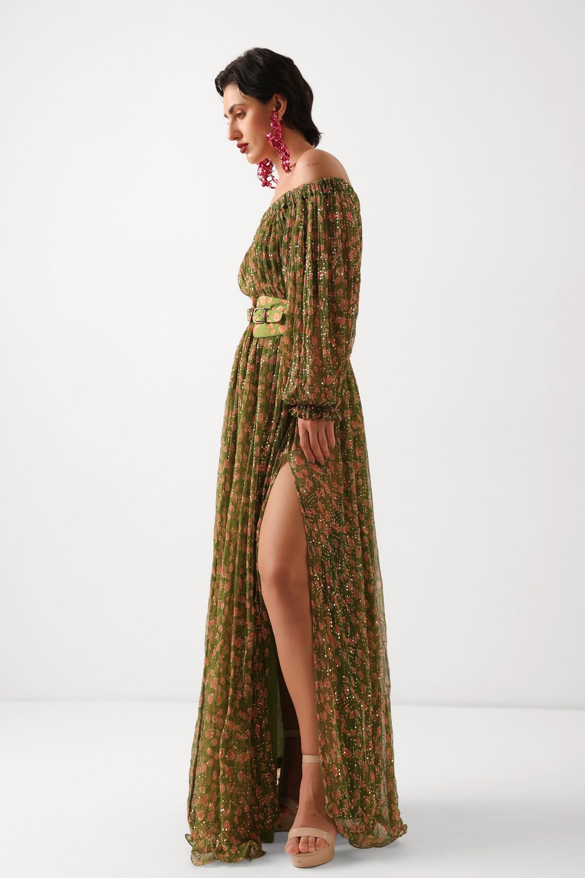 Avocado Green Dress