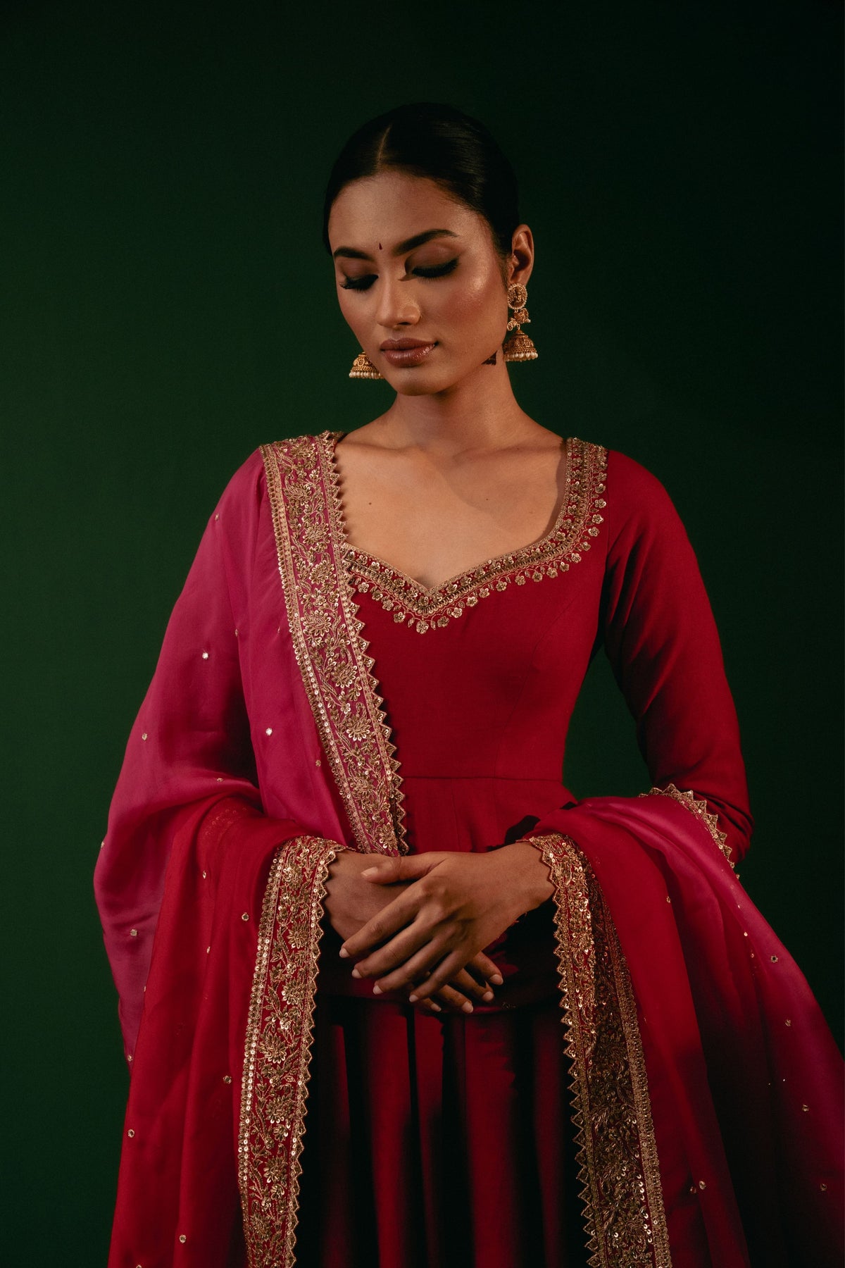 Vasanthika Anarkali Set