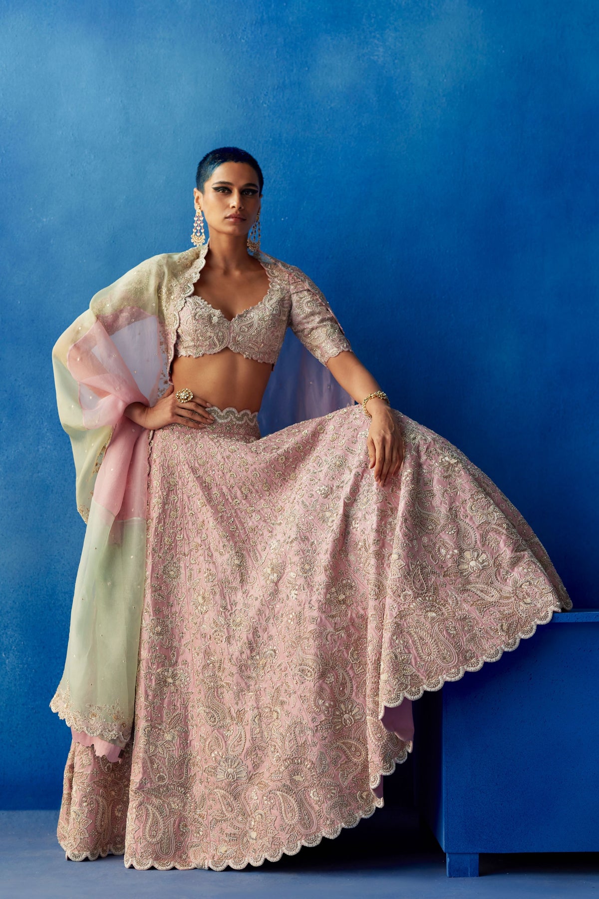 Preetha Lehenga Set