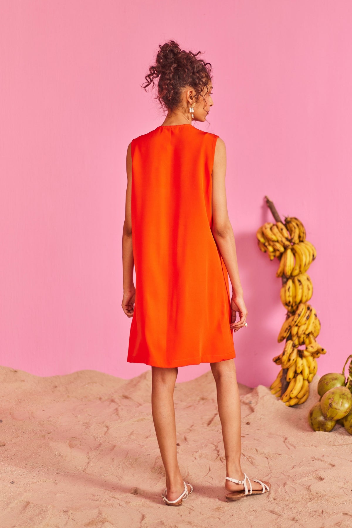 Ellora Dress in Red