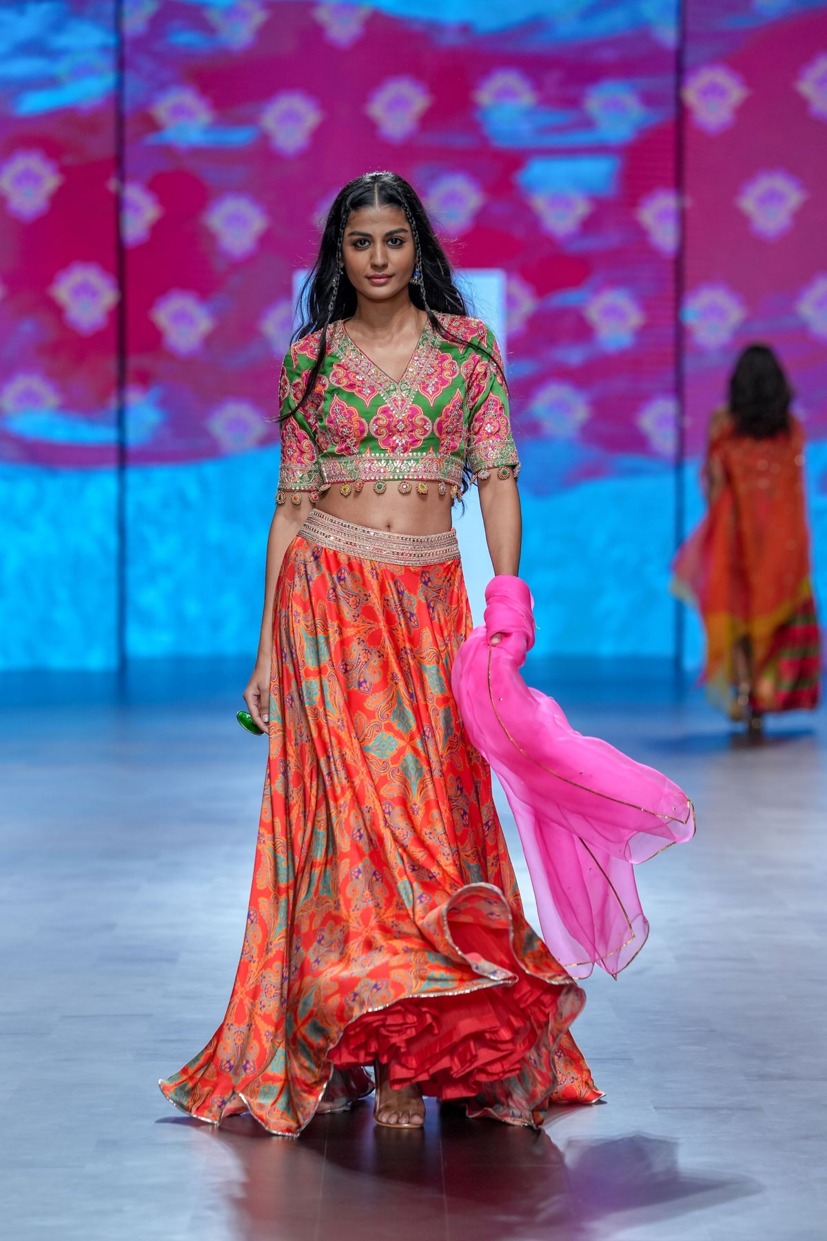 Gulal Parvati Lehenga Set