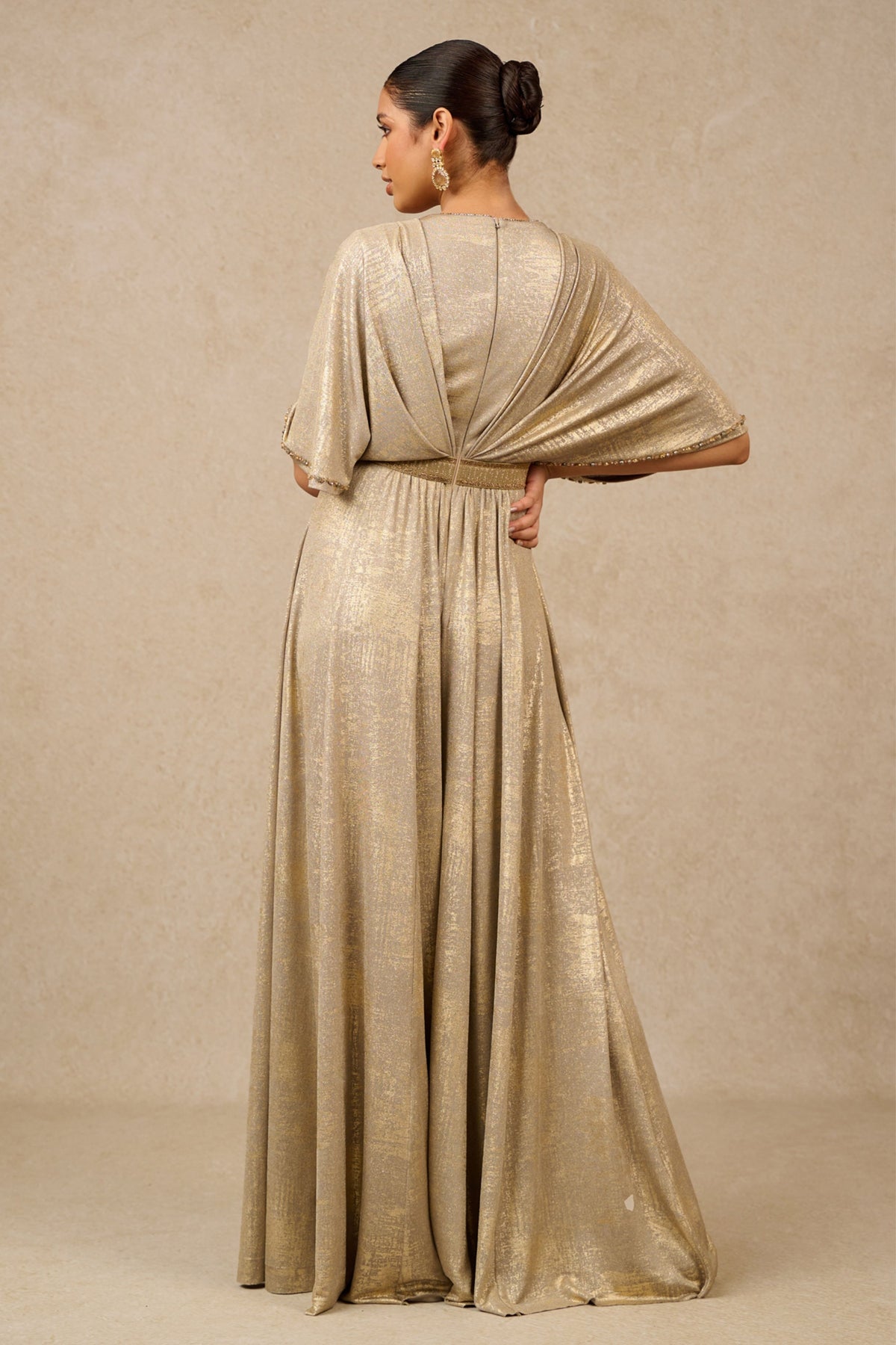 Oyster Flared Jumpsuit