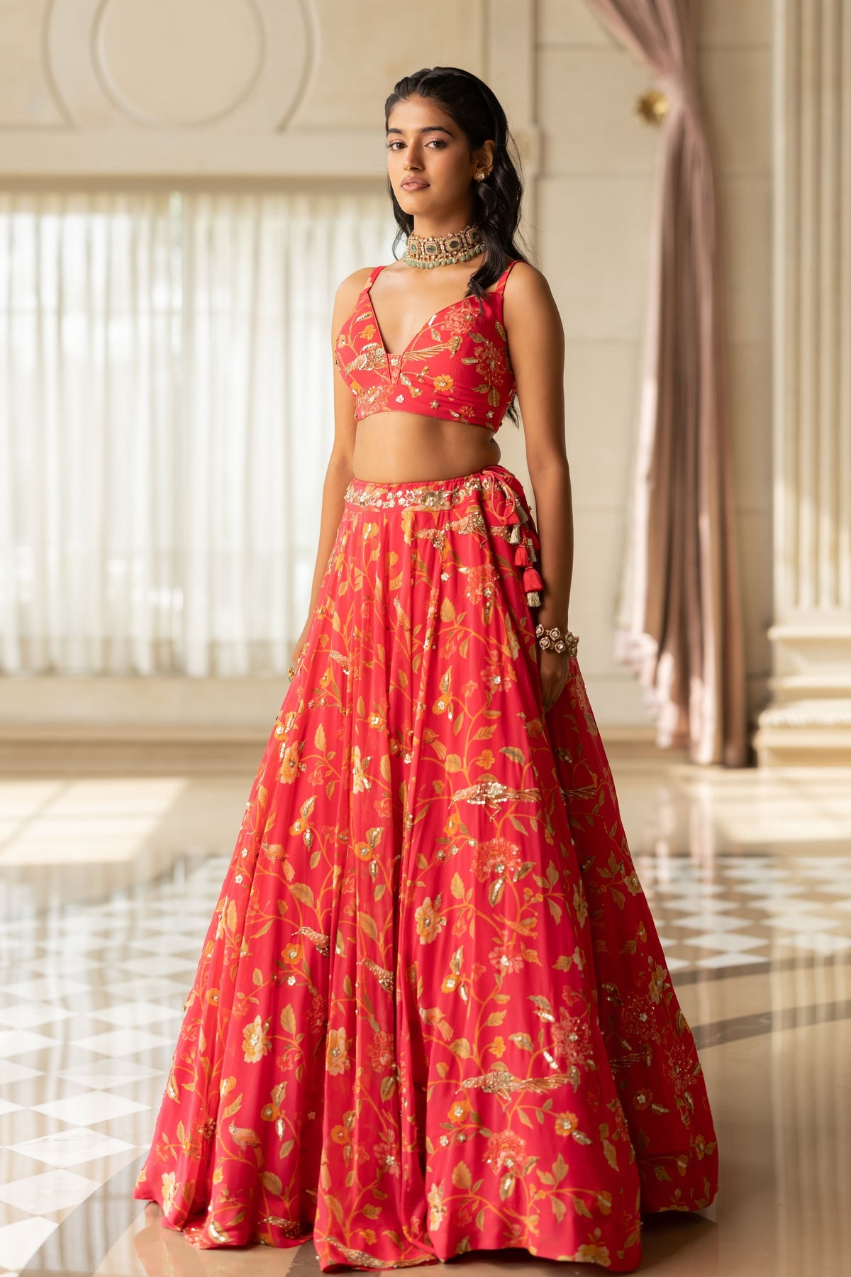 Honey Lehenga Set