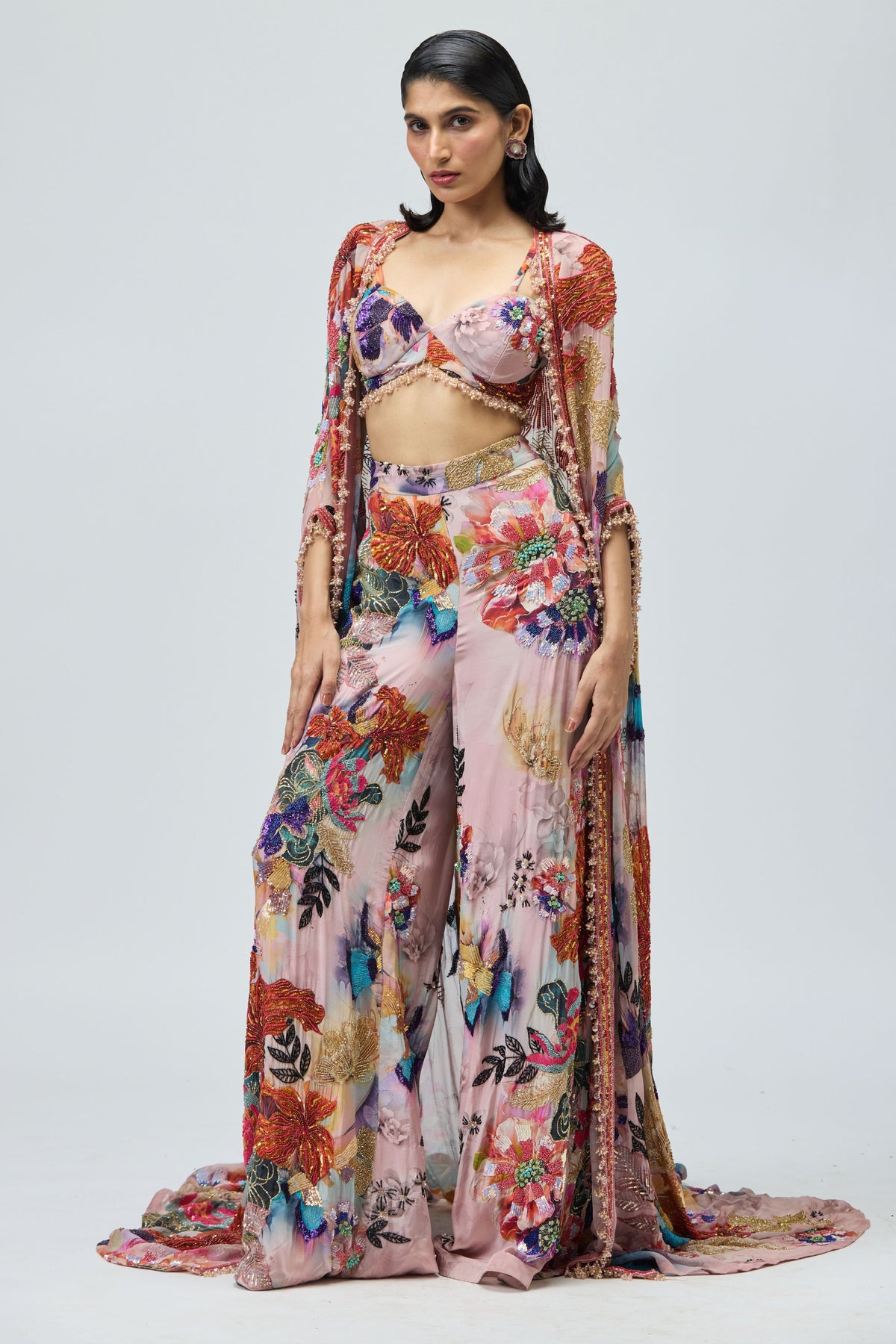 Printed Ggt Cape Set