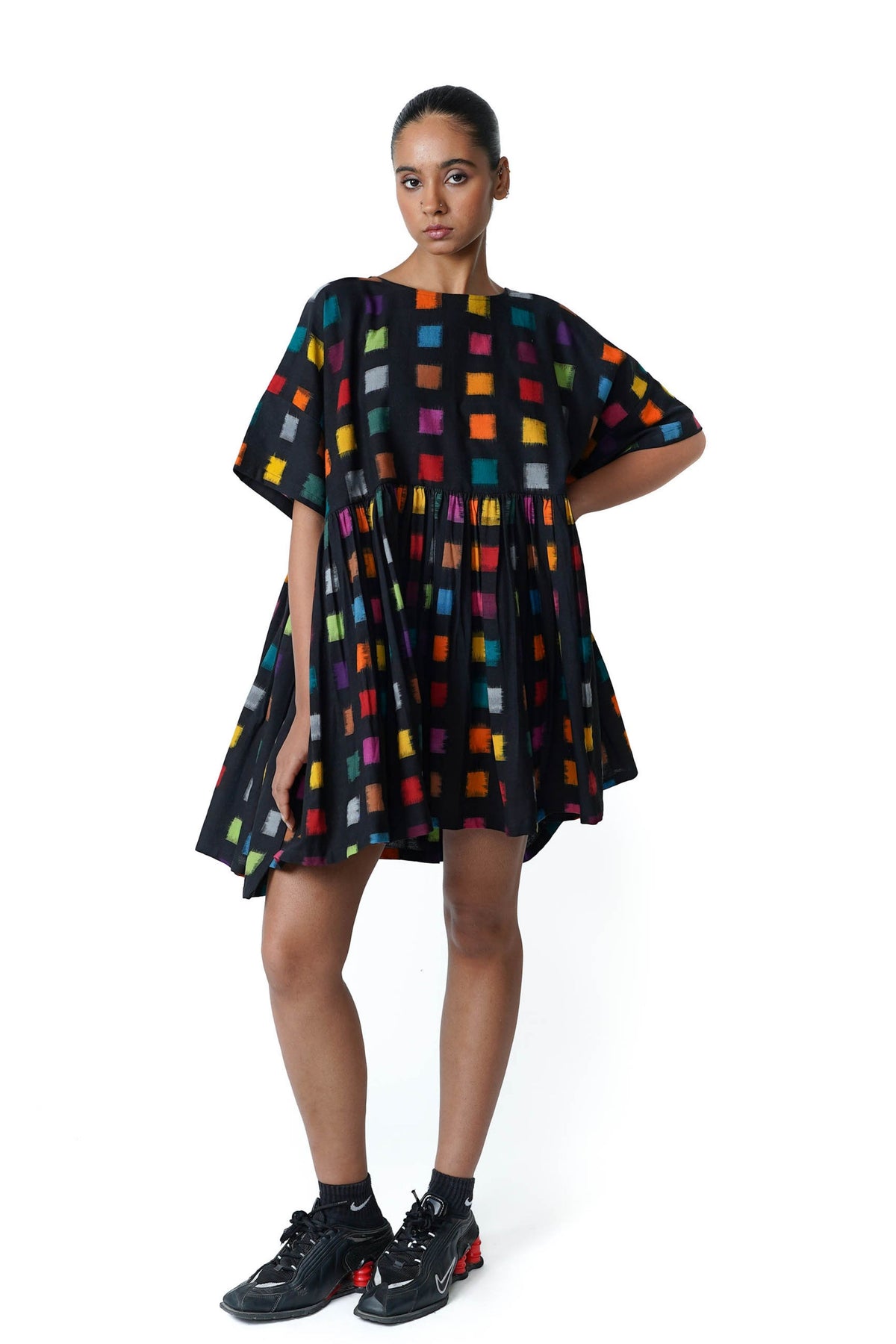 Ikat Multi Mini Dover Dress