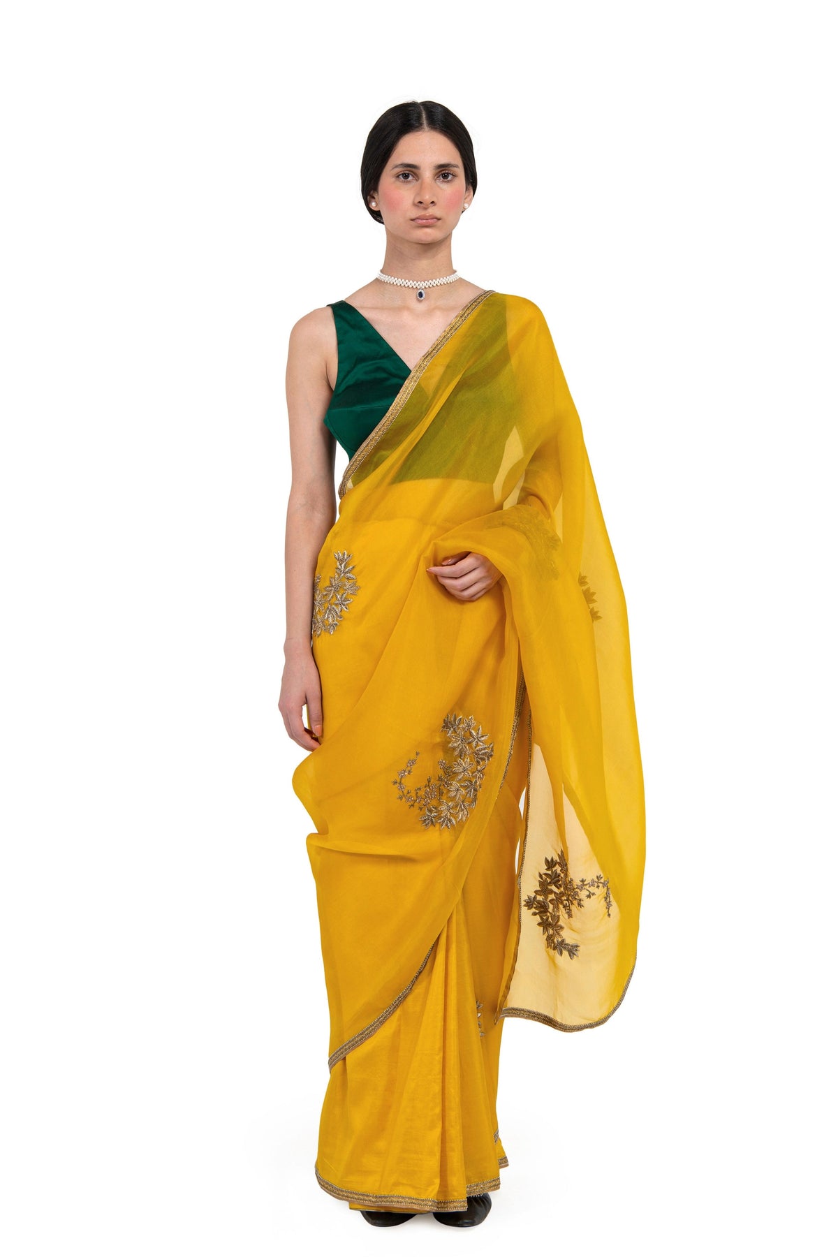Kana Yellow Saree