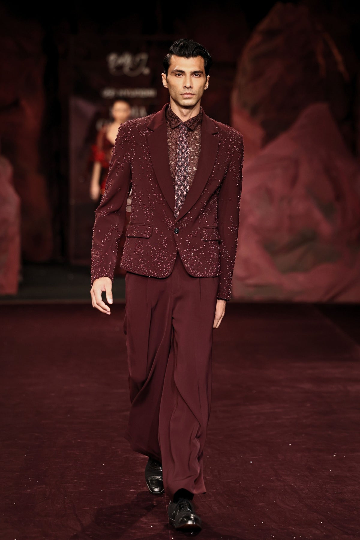 Merlot Jacket Set