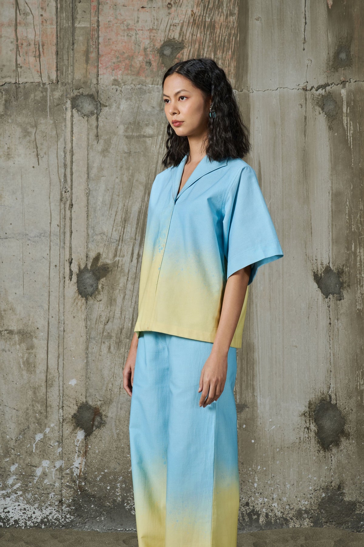 Soft Horizon Kaftan Top