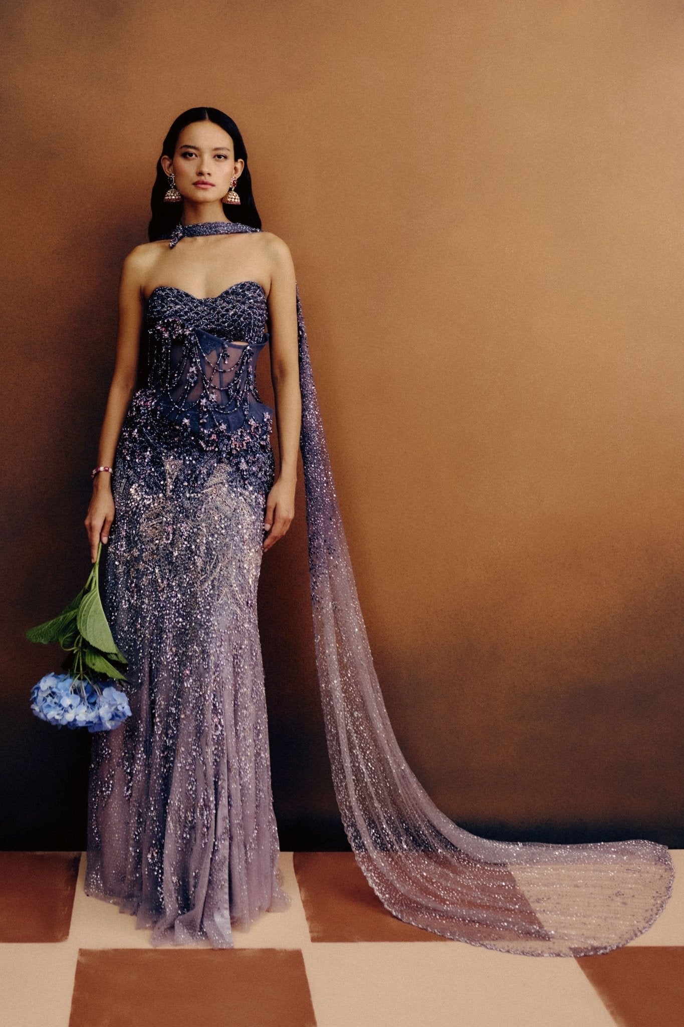 Améthyste Corset And Skirt Set - Dolly J - Elahe