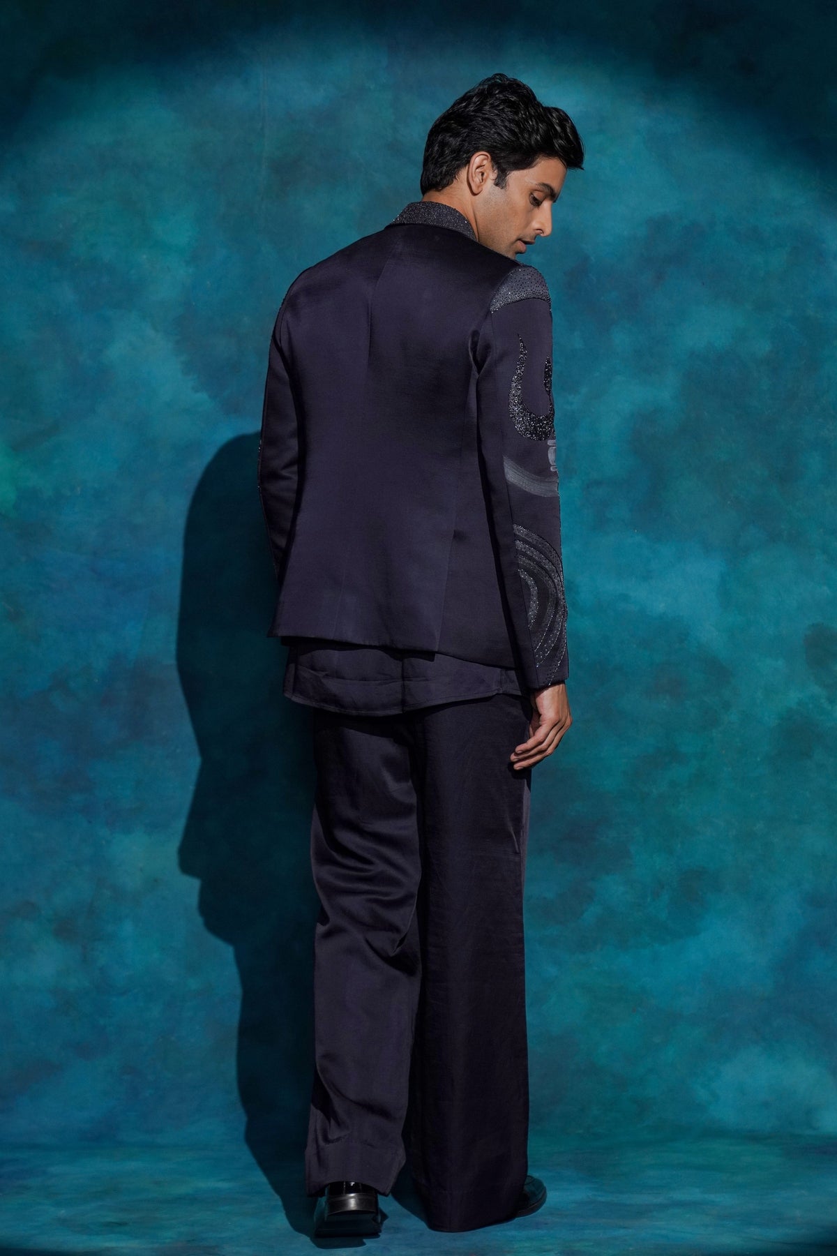 Blue Midnight Blazer Set