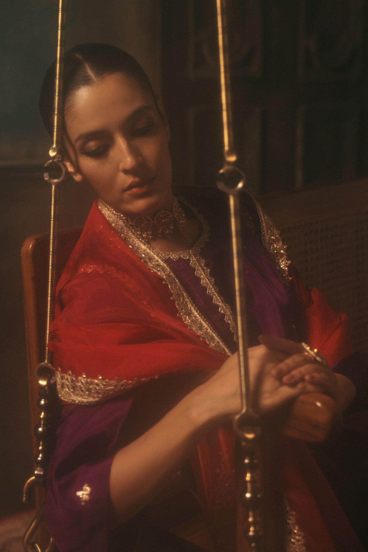 Purple Arzoo Kurta Set