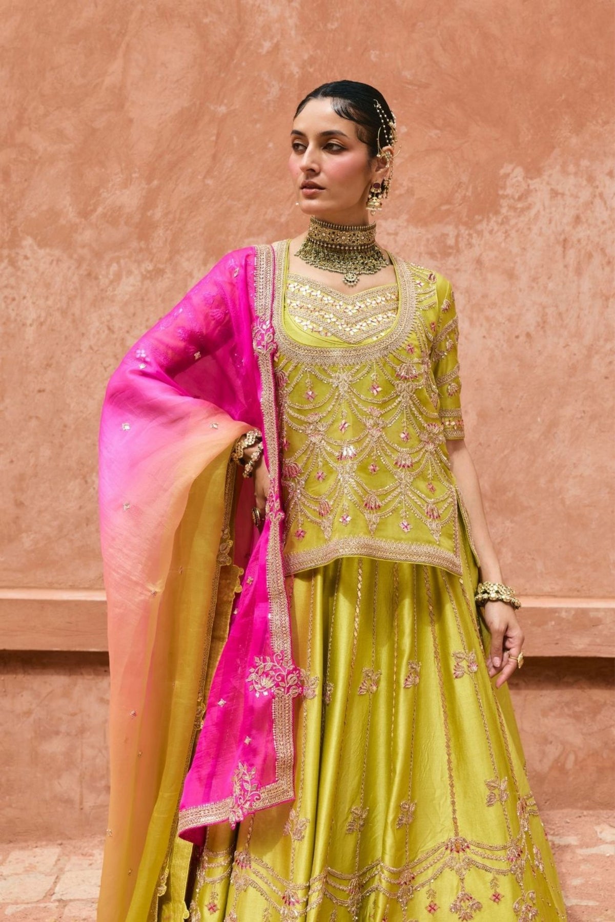 Rangira Rajputi Lehenga Set
