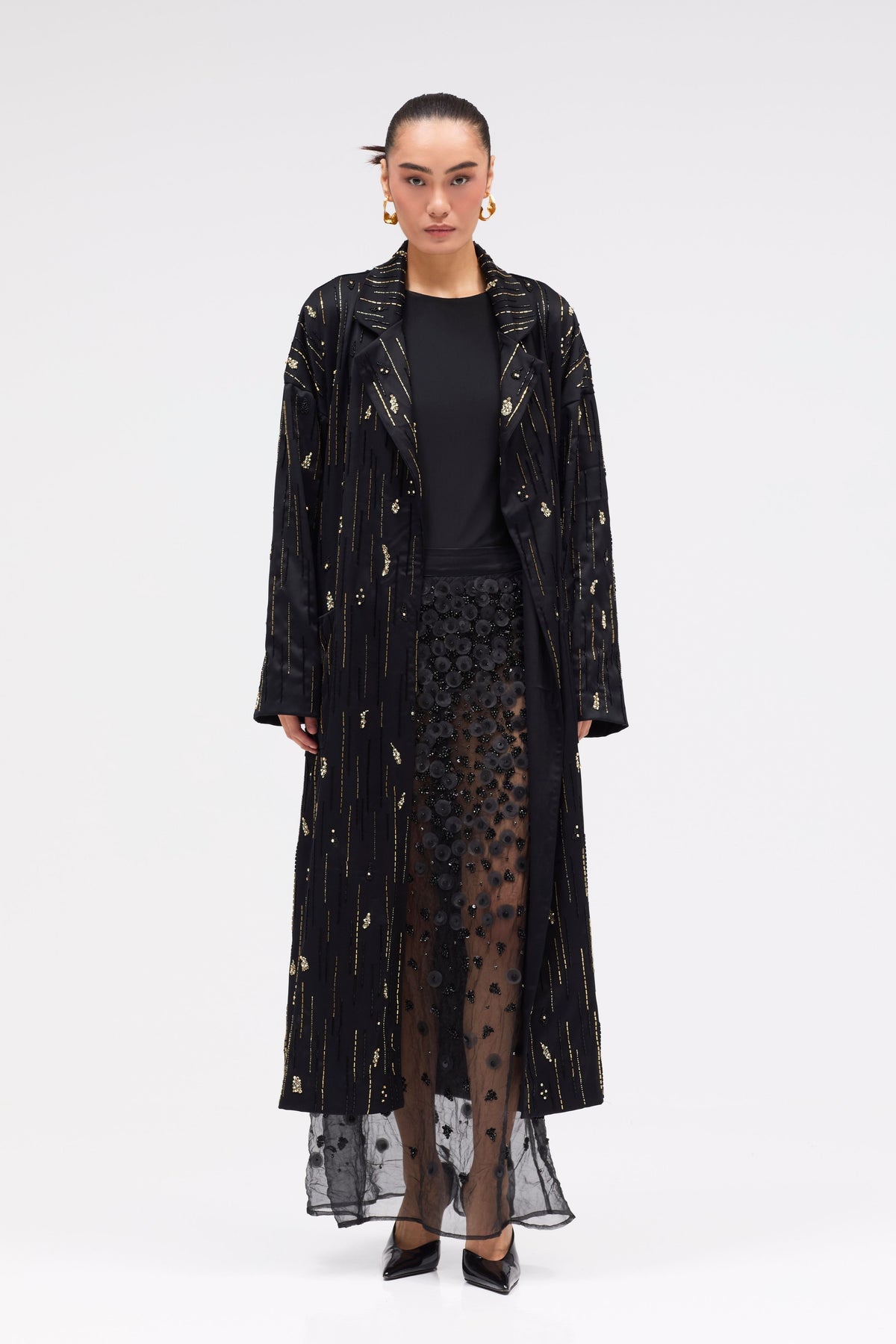 Noire Jacket Set