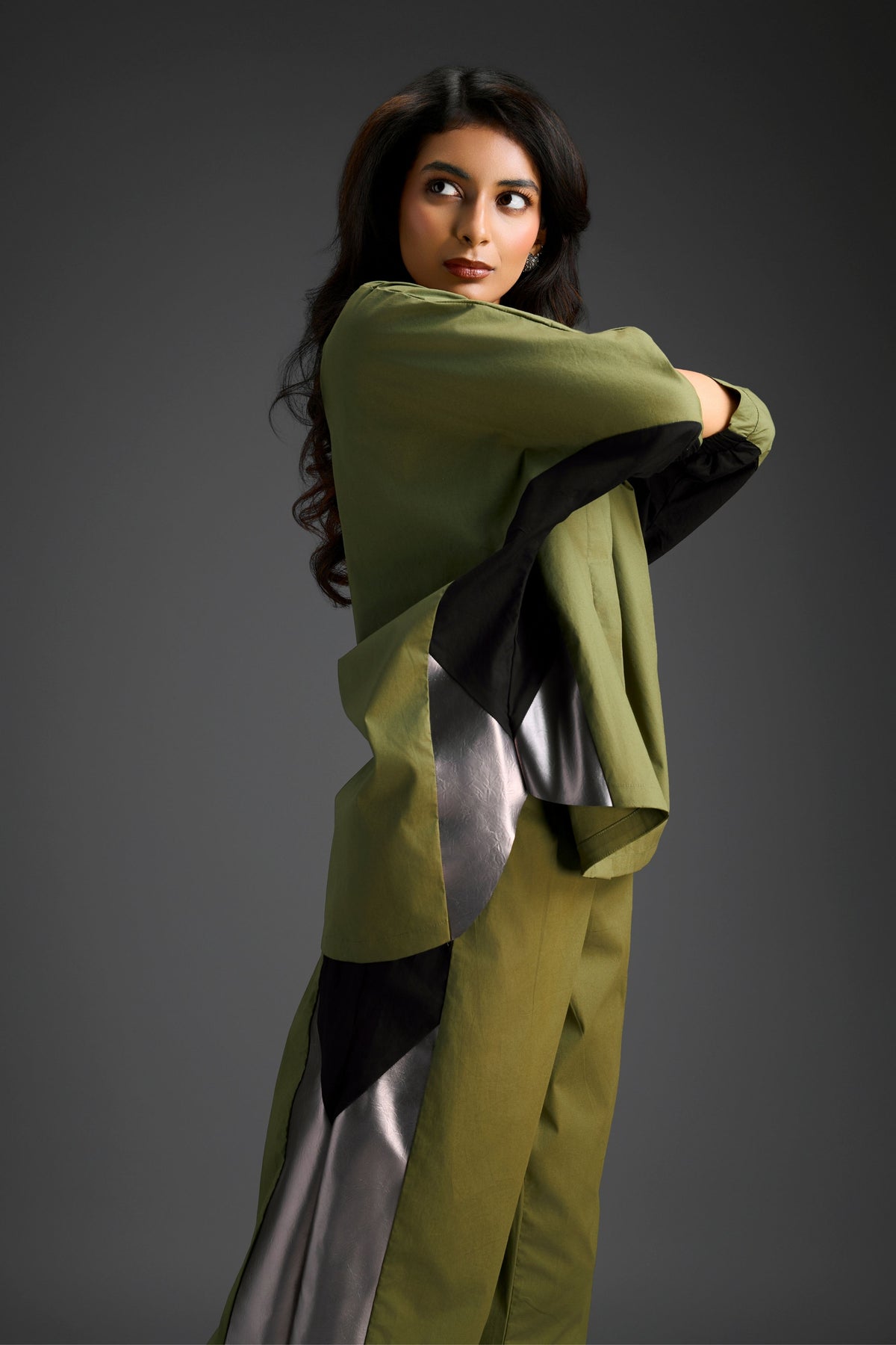 Relaxed Olive Co-ord Set