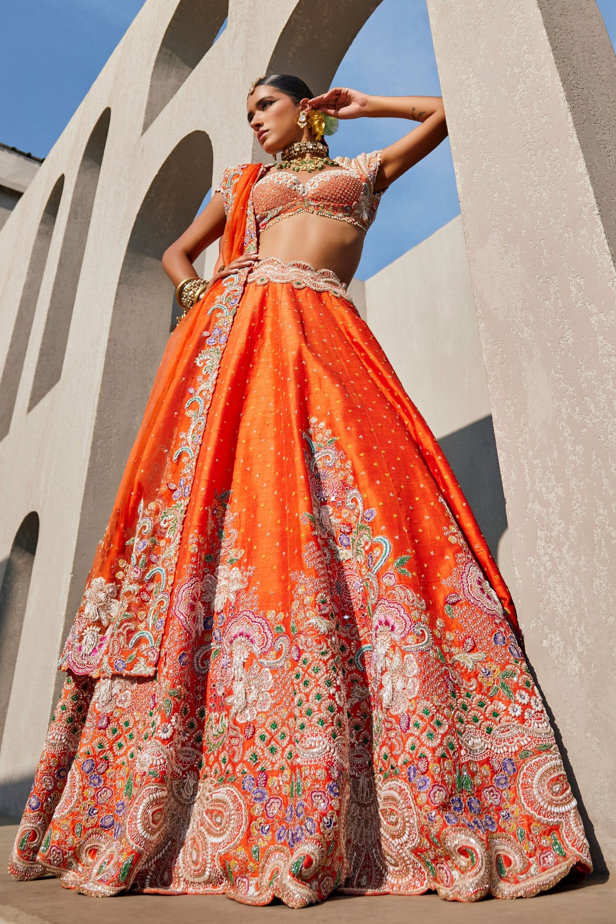 Aarani Lehenga Set